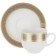 Coffee service 6/9 OPAL, decor “Wide Kant Platinum, Gold”, 15 items