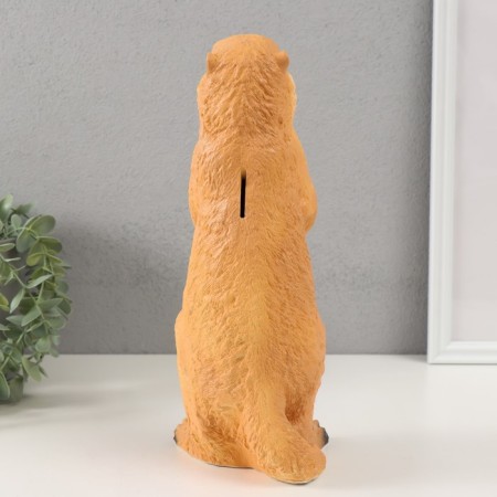 Piggy bank "gopher" height 28.5 cm, width 11 cm, length 11 cm-3