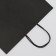 Craft package black, round handle, 31.5 x 25 x 11.5 cm, 120 g