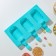 Ice Cream "Eskimo Wave", silicone, 19.4 × 13 cm, 3 cells (7 × 4 cm), color mix