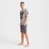 Pajama men's kaftan "feat" R.56, gray