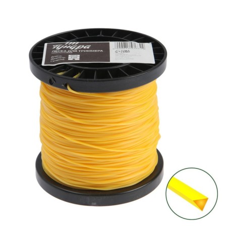 Tundra trimmer fishing line, triangle section, d = 2 mm, 170 m, nylon