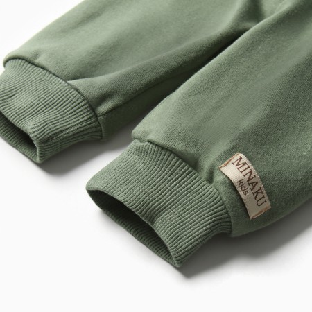 Children's pants Minaku, Khaki color, height 86-92 cm-5