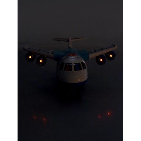 Parking children's “Fire patrol”, plane, 6 cars, light, sound, smoke-11