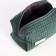 TEXTURA lightning cosmetic bag, green color