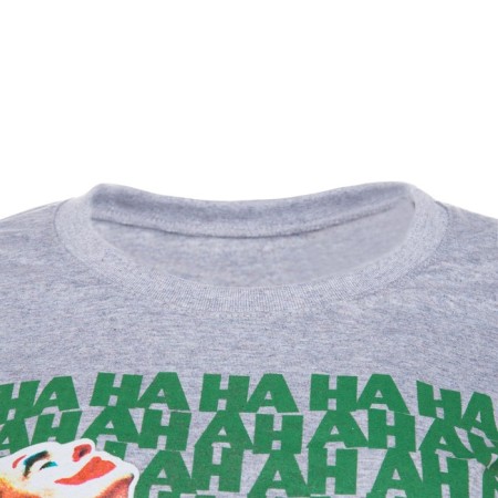 T-shirt female, color light gray melange, a ha ha, size 46-6