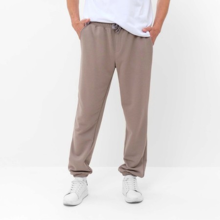 Pants malemist men’s casual size 52, gray-beige