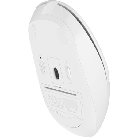 Mouse A4Tech FSTYLER FB12S white optical (1200DPI) Silent wireless BT/Radio USB (2but 102939-8