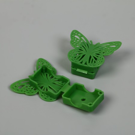 Mounts for climbing plants, 4*4 cm butterfly (set 10 pcs) self -adhesive-10