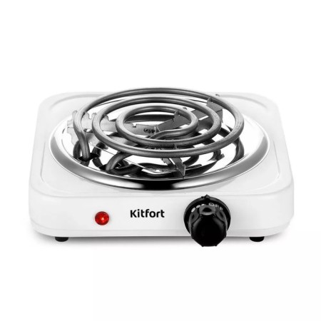 Electric tile KitFort KT-175, 1000 watts, 1 burner, white-4