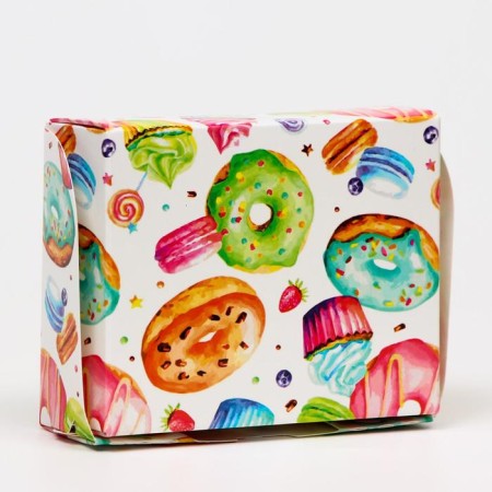 Folding box "Donuts", 10 x 8 x 3.5 cm-2