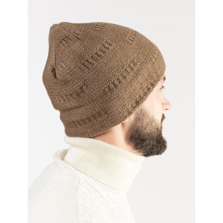 Male ISee hat, size 52-56, brown color-1