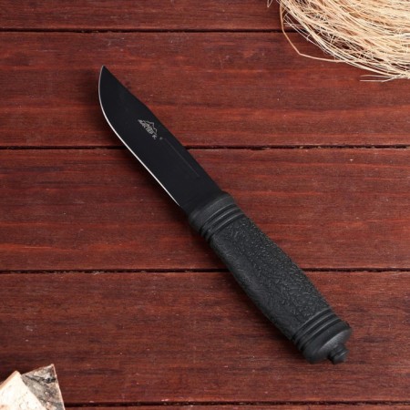 Tactical knife "Alpha" 22.8 cm, blade 108mm/2.9mm, with fiberglass, black-2