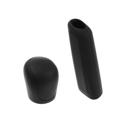Czech on the handle of the checkpoint, handbrake, black, set 2 pcs