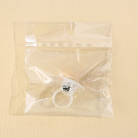 Children's ring with a spark on Halloween "Pumpkin", dimensionless.-3