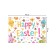 A set of napkins for setting the table "Easter bunnies", rectangular, size 32x46 cm, 4 pcs