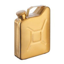 Captain alcohol flask, stainless steel, gift, army, 150 ml
