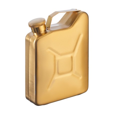 Captain alcohol flask, stainless steel, gift, army, 150 ml