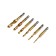 A set of tundra drills, tin, hexagonal shank, M3 - M10, 65 - 72 mm, 6 pcs.