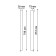 The lamp is a three -phase track LED Novotech. Iter, 40W, LED, 79x853x36 mm, white color