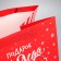 Gift package with a wide bottom "Gift from Santa Claus", 35 x 29 x 28 cm, New Year