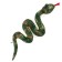 Soft toy "Snake", 105 cm, green color