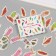 Stickers for creativity "Pees" embossing gold set 48 pcs 9x7x0.8 cm