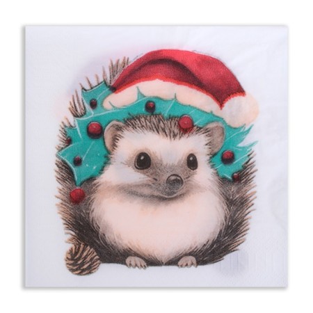 Paper Nev Line Design "New Year's Hedgehog" 3 layers, 33x33, 20 pcs.