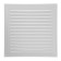 Ventilation grate Zein luxury RM3030s, 300 x 300 mm, with a grid, metal, gray
