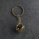 Souvenir-sides "wallet", brass, amber