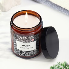 Aromatic candle in the bank 