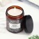 Aromatic candle in the bank "Paris", vanilla, musk, 250 g