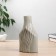 VAZA Ceramics Table "Aurora" 20.5x12 cm, gray