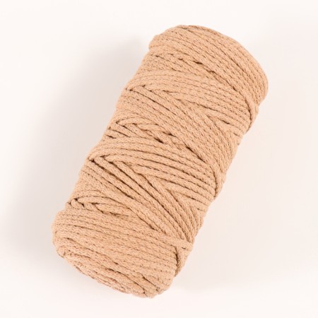 Knitting cord "Puff" 100% cotton width 5mm 100m (St.-1