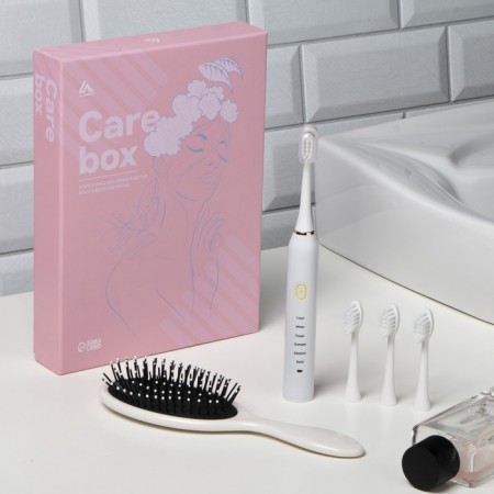 Gift set Luazon, LP-003 toothbrush, massage comb