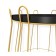GOOD GOOD SHEFFILTON, 440x440x480, gold/Black Muar