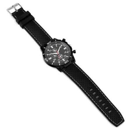 Men's watch, D-4 cm, black-3