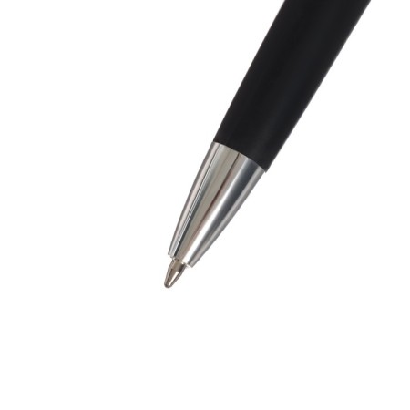 A set of ballpoint pens, 4 pieces, a colored case, with a rubber holder, mix-2