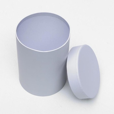 Set of round boxes 4 in 1 23 x 23 x 25 - 15 x 15 x 20 cm white-2