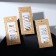 Set of rings 5 ​​pieces "perfect fingers" aura, white color in gold