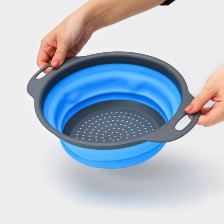 A colander of the folding share "compact", 29.5 × 23.8 × 9 cm, color mix-3