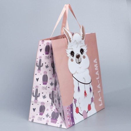Gift package, packaging, Lama, 30 x 30 x 15 cm-1