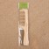 Comb, 19.5 × 4.5 cm, color "light wood"