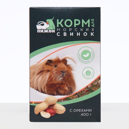 Feed "Piggon" for guinea pigs, with nuts, 400 g-2