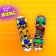 A set of finger skateboards, 2 pieces, mix