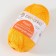 Yarn "Pearl" 50% cotton, 50% viscose 425m/100g (12-yellow)