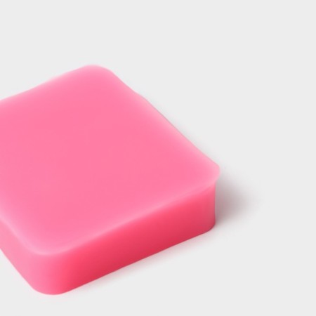 Mold "Santa Claus and Deer", silicone, 6.5 × 5.7 × 1.8 cm, pink color-3