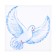 Set of prayers "pigeons" 5 pcs, 9.5 x 9.5 cm