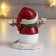 Polystone souvenir "Snowman in a red cap and vest, with birds" 8x5x8 cm