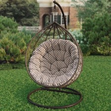 Hindi pillow for swing, diameter 115 cm, beige color